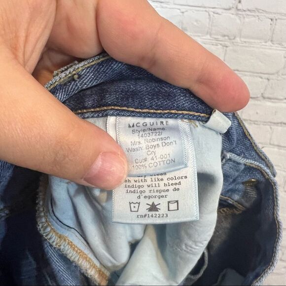 McGuire Denim Mrs. Robinson in Boy Don't Cry size 24 - Picture 12 of 15